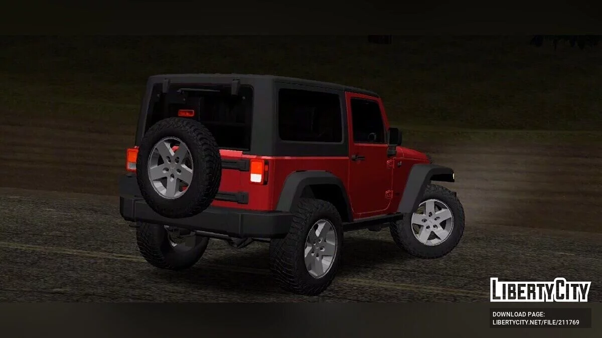 Jeep Wrangler 2012 / GTA San Andreas (iOS, Android)