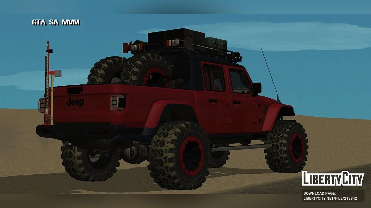 Jeep Gladiator Off Road / GTA San Andreas (iOS, Android)