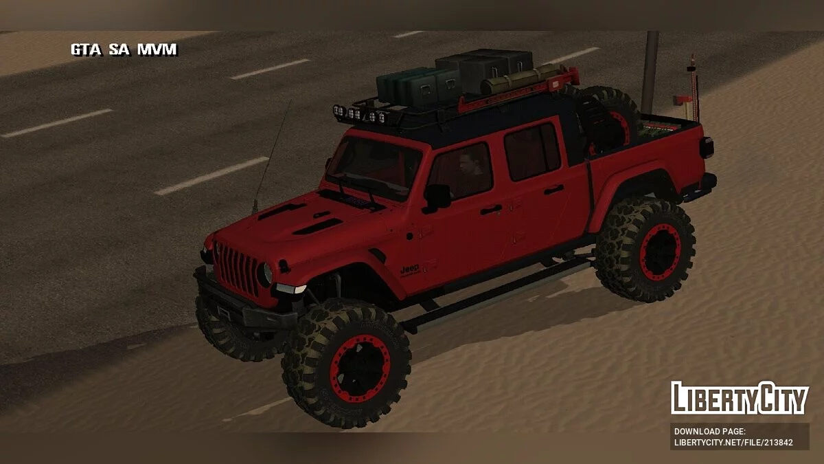Jeep Gladiator Off Road / GTA San Andreas (iOS, Android)