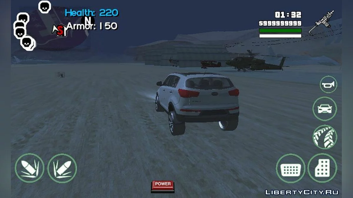 Kia Sportage R (только DFF) / GTA San Andreas (iOS, Android)