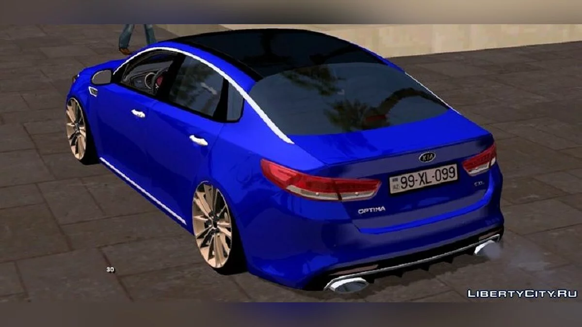 Kia Optima 2016 99-XL-099 / GTA San Andreas (iOS, Android)