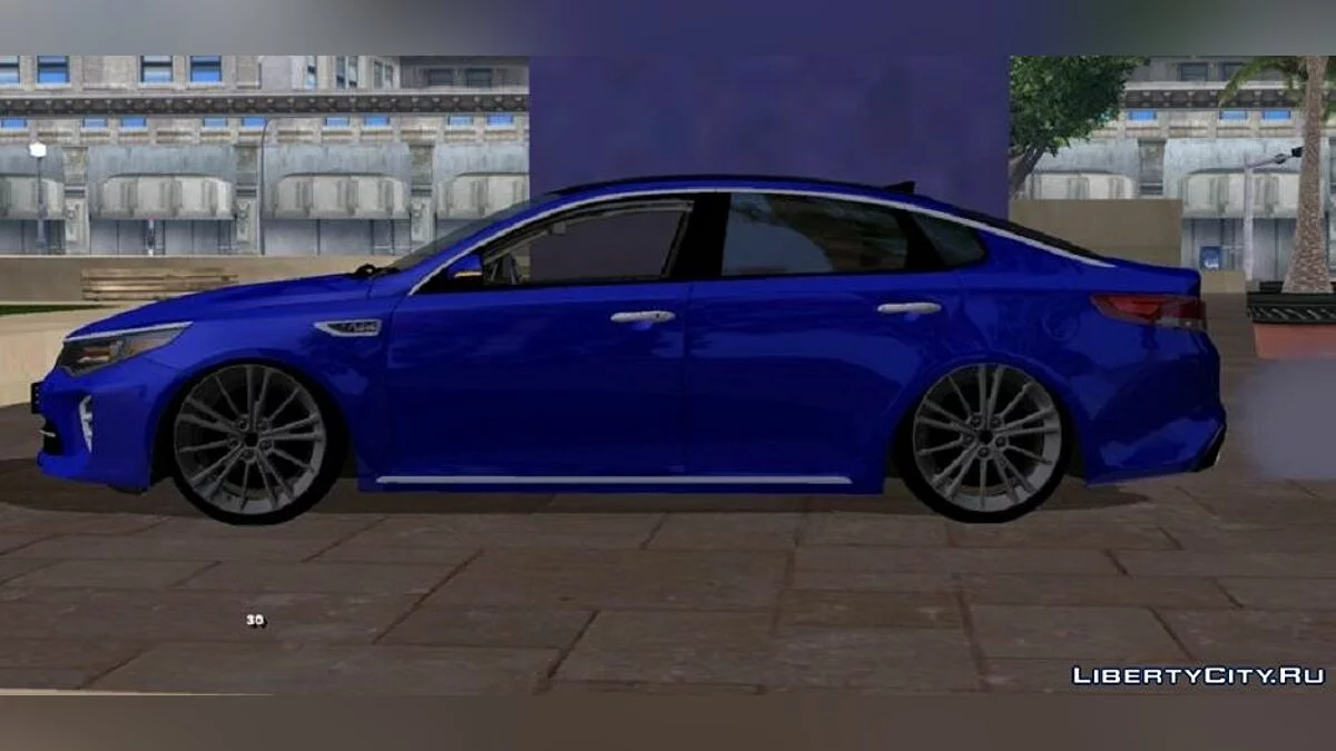 Kia Optima 2016 99-XL-099 / GTA San Andreas (iOS, Android)