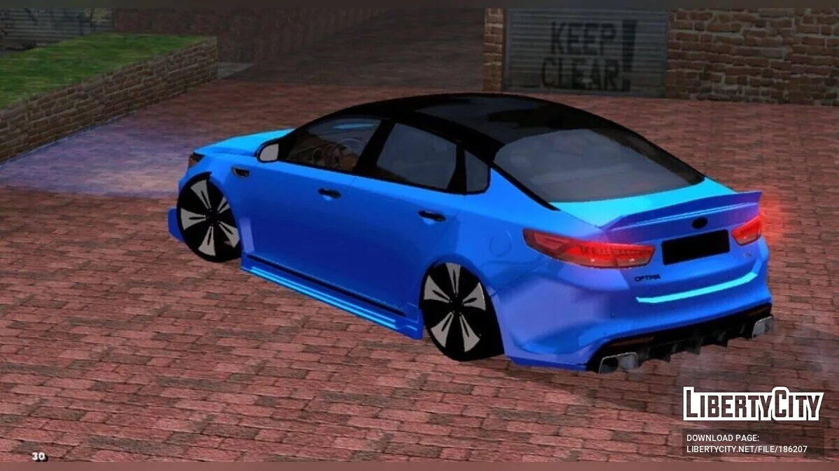 Kia Optima 2016 SportTuning / GTA San Andreas (iOS, Android)