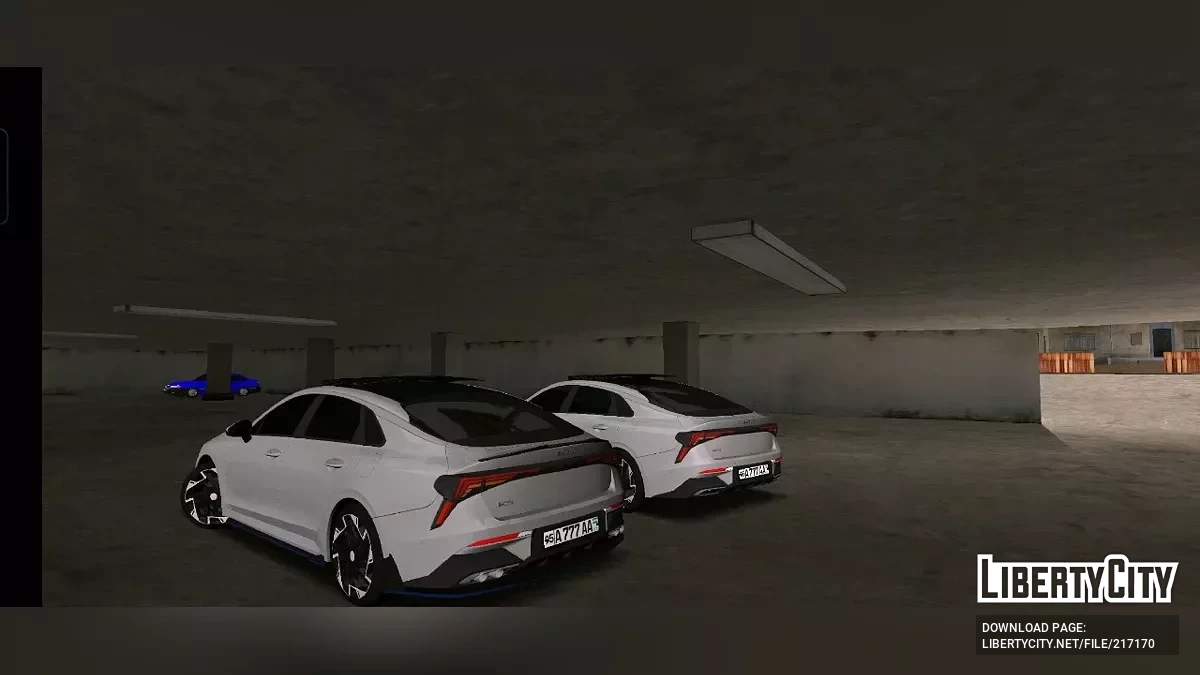 Kia K5 2024 GT Line / GTA سان أندرياس (iOS، أندرويد)