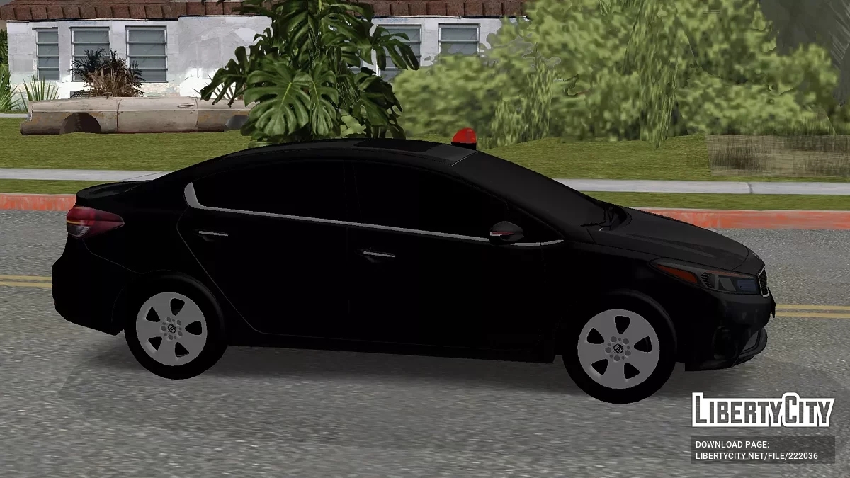 2012 Kia K3 Unmarked Korean Police / GTA San Andreas (iOS, Android)
