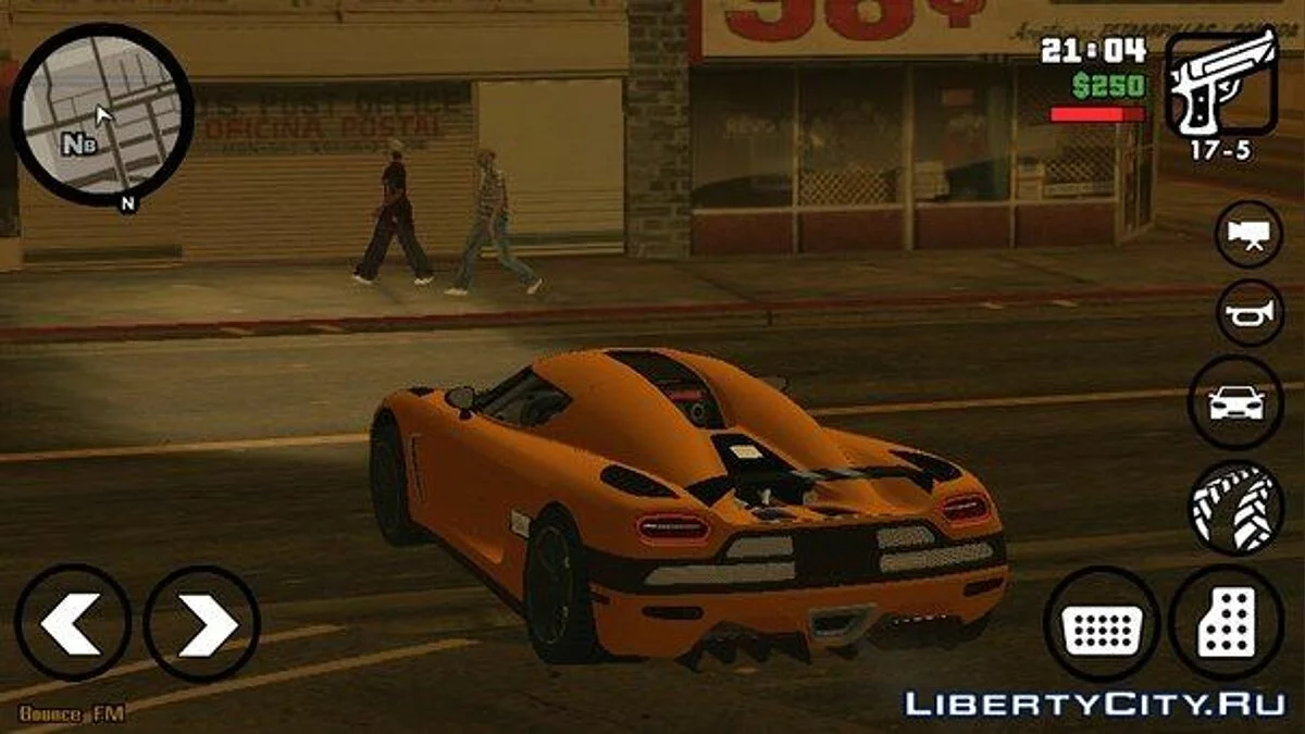 Koenigsegg Agera R / GTA San Andreas (iOS, Android)