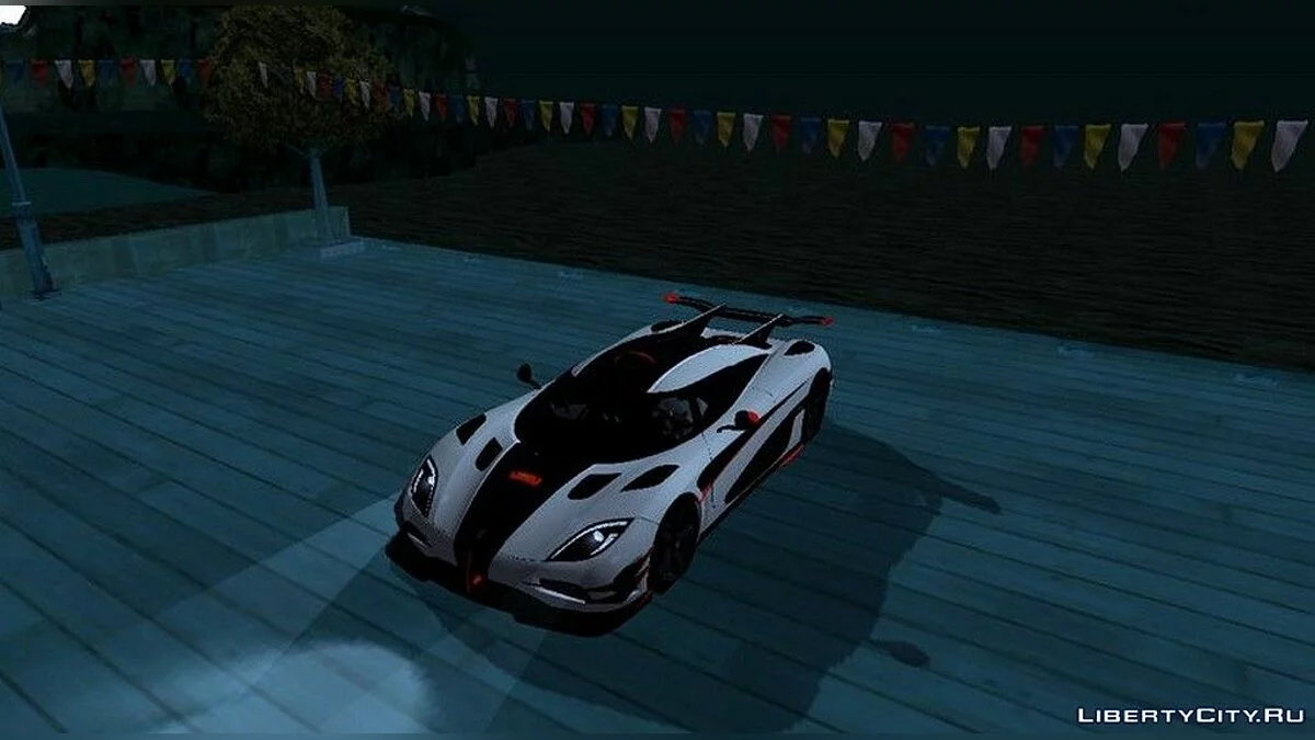 Koenigsegg One1 / GTA San Andreas (iOS, Android)