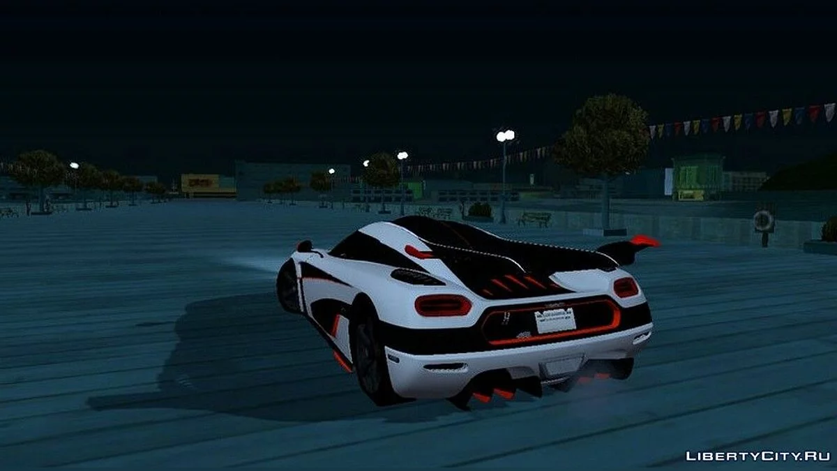 Koenigsegg One1 / GTA San Andreas (iOS, Android)