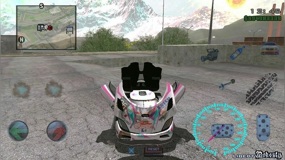科尼赛克Agera R / GTA San Andreas (iOS, Android)