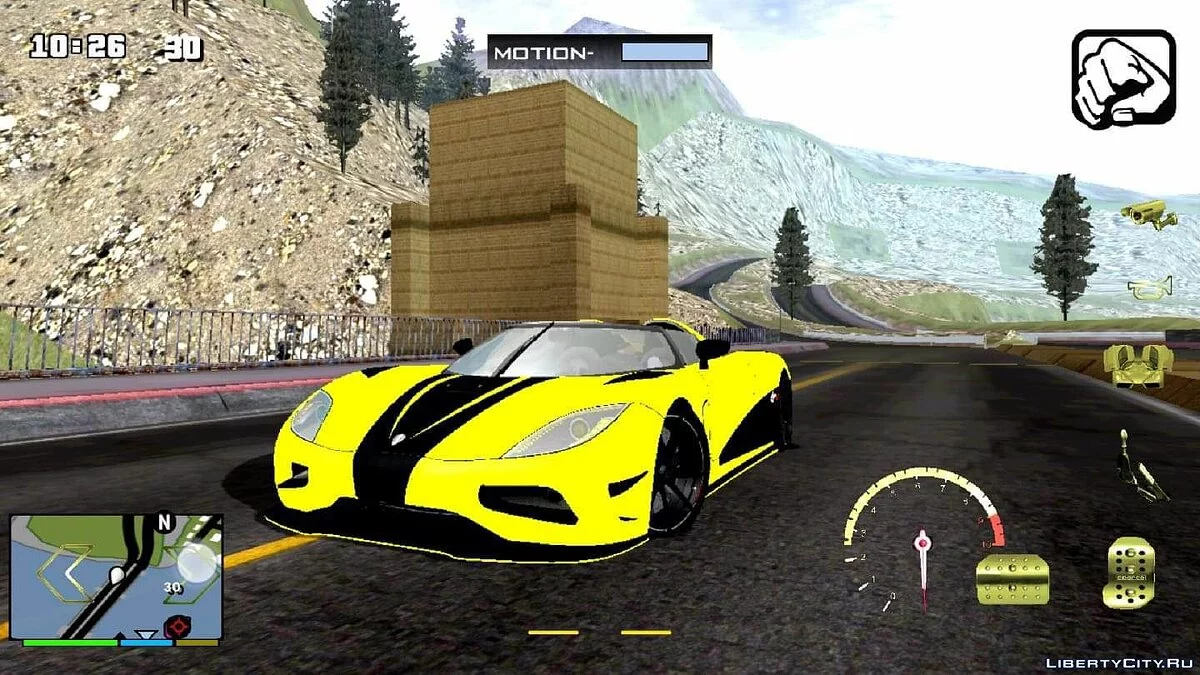 كوينيغسيغ أغيرا R / GTA سان أندرياس (iOS، أندرويد)