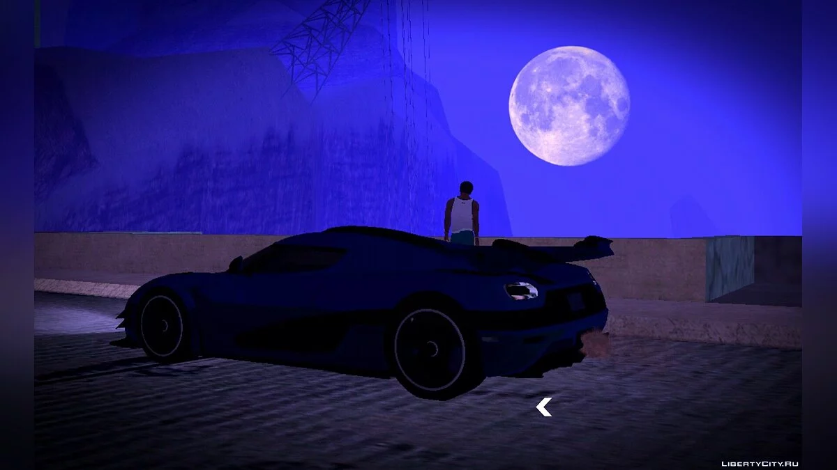 Koenigsegg One 2014 (DFF only) / GTA San Andreas (iOS, Android)
