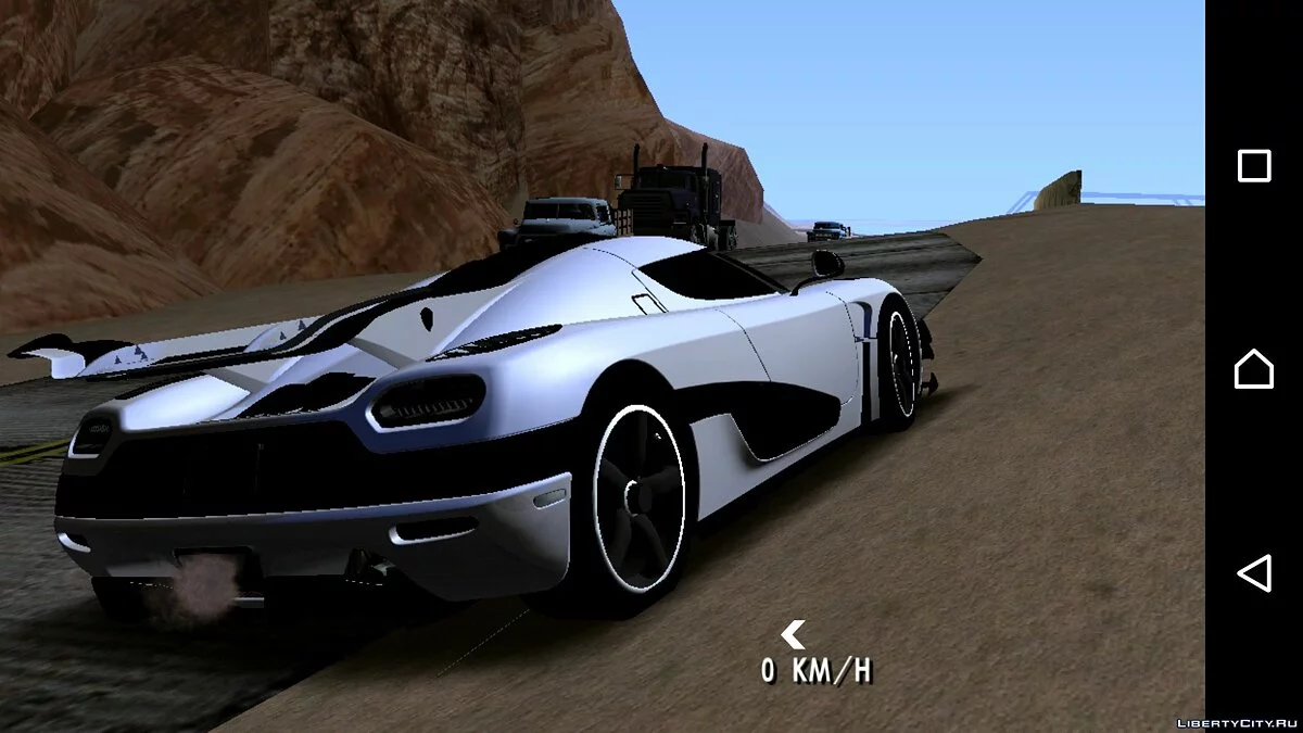 Koenigsegg One 2014 (DFF only) / GTA San Andreas (iOS, Android)