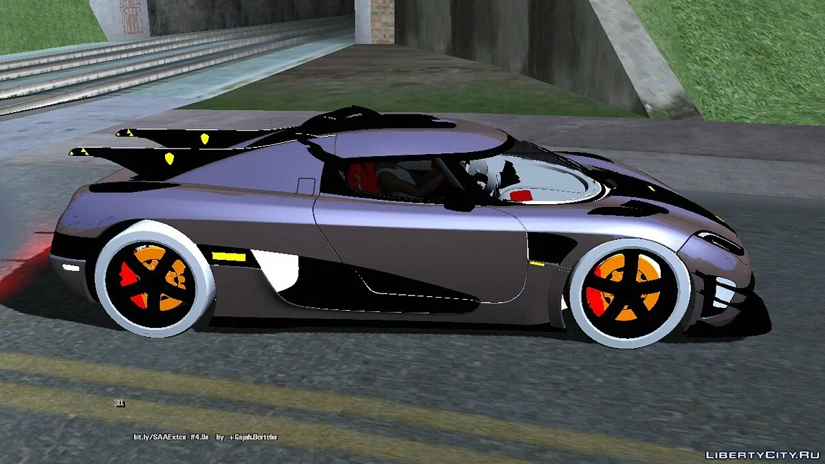 Agera Koenigsegg Rivals R (тільки DFF) / GTA San Andreas (iOS, Android)