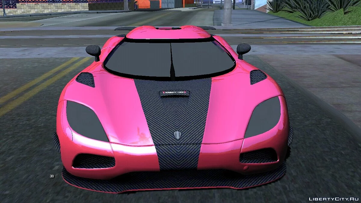 2011 Koenigsegg Agera R / GTA San Andreas (iOS, Android)
