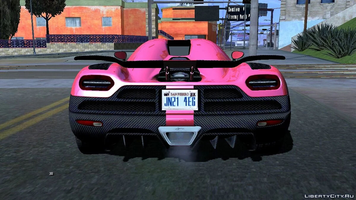 2011 Koenigsegg Agera R / GTA San Andreas (iOS, Android)