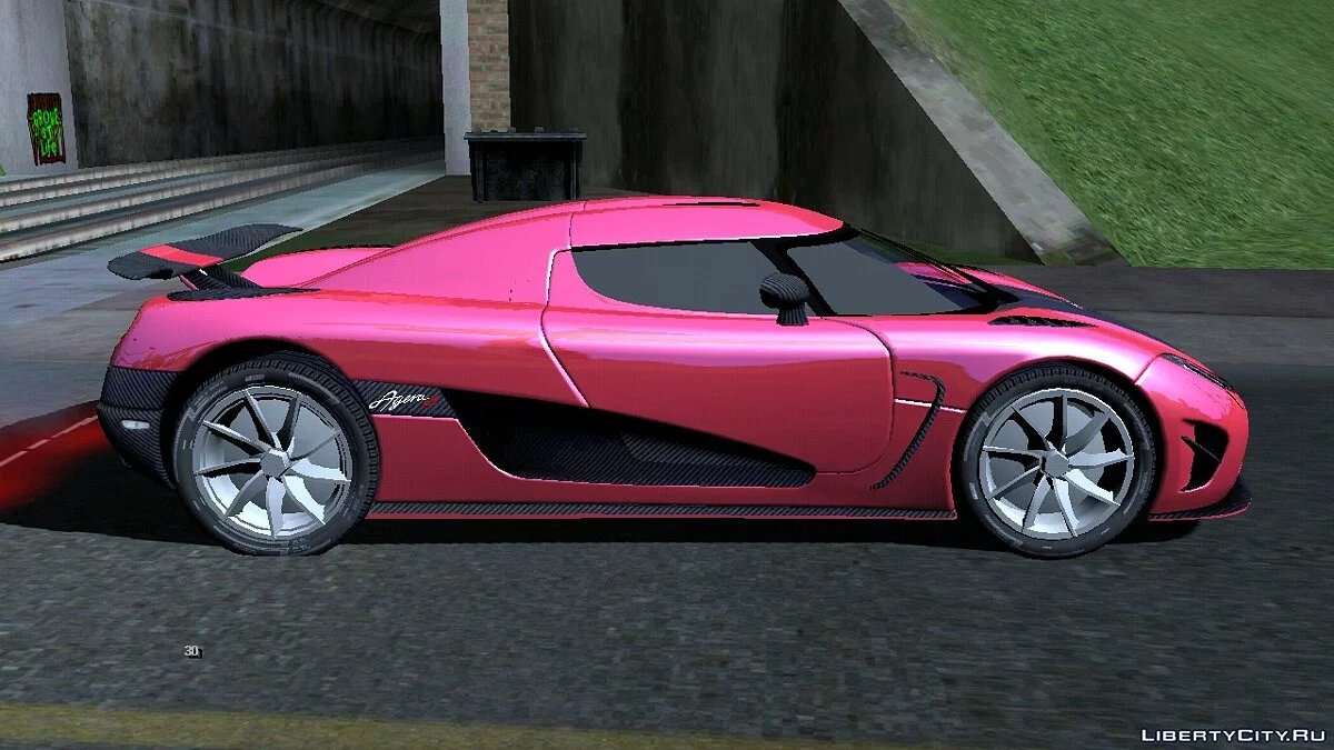 2011 Koenigsegg Agera R / GTA San Andreas (iOS, Android)