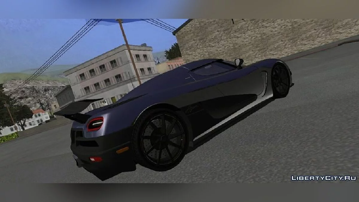 Koenigsegg Agera R / GTA San Andreas (iOS, Android)