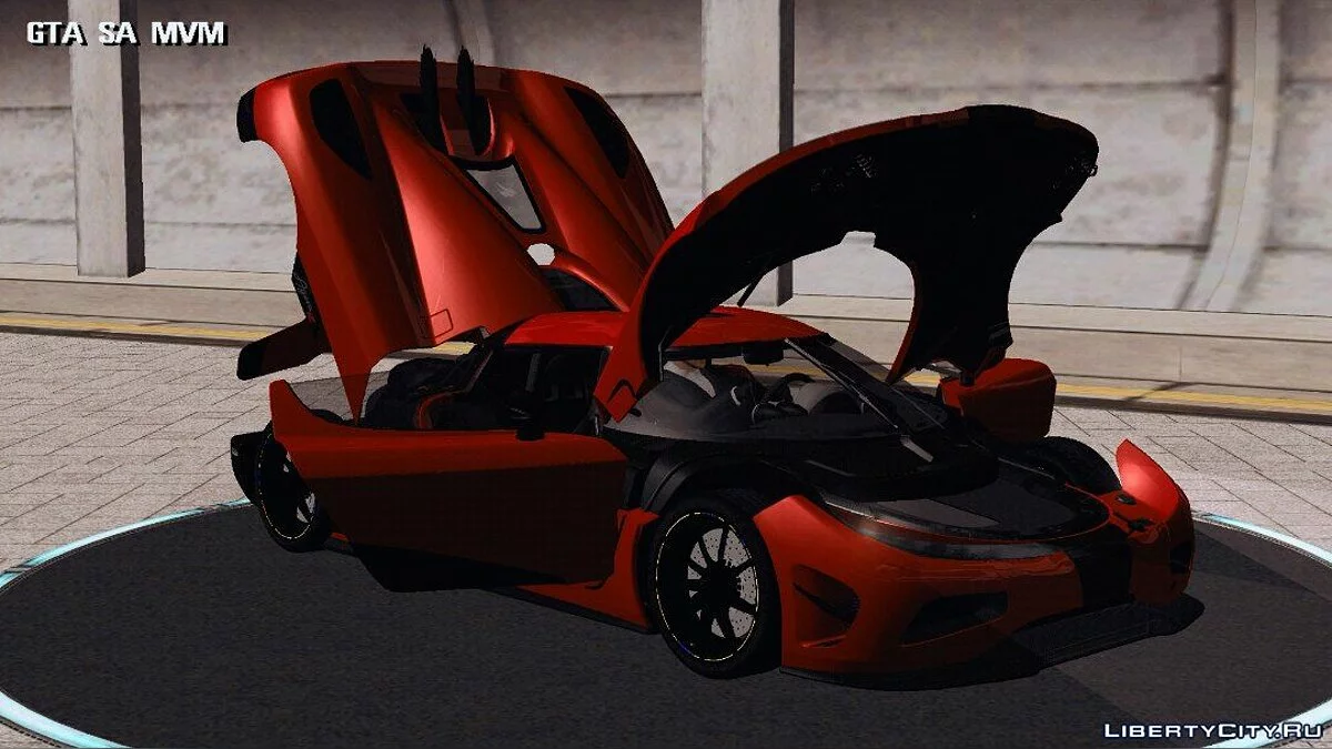 Koenigsegg Agera R / GTA San Andreas (iOS, Android)