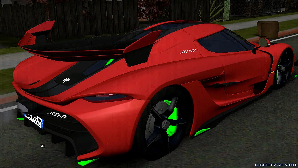 Koenigsegg Jesko 2020 (DFF only) / GTA San Andreas (iOS, Android)