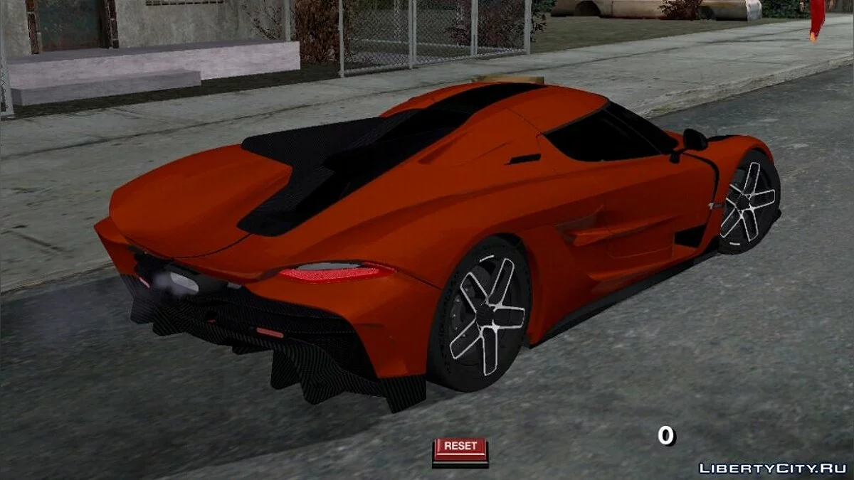 Koenigsegg Jesko Edition / GTA سان أندرياس (iOS، أندرويد)