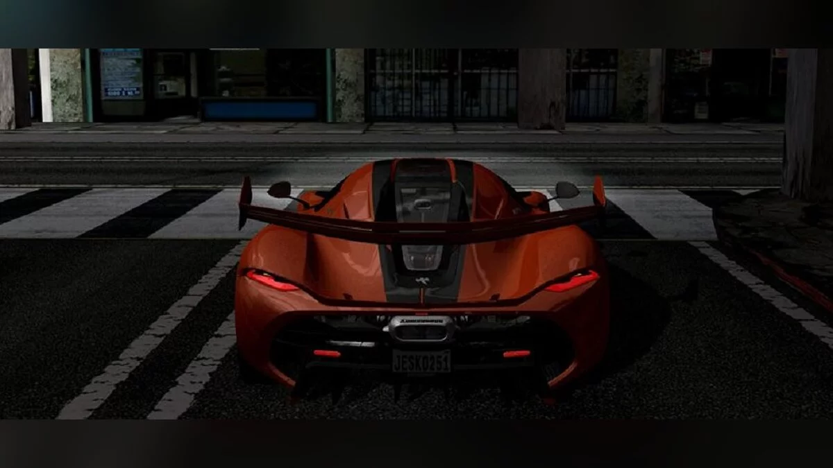 2020 Koenigsegg Jesko / GTA San Andreas (iOS, Android)