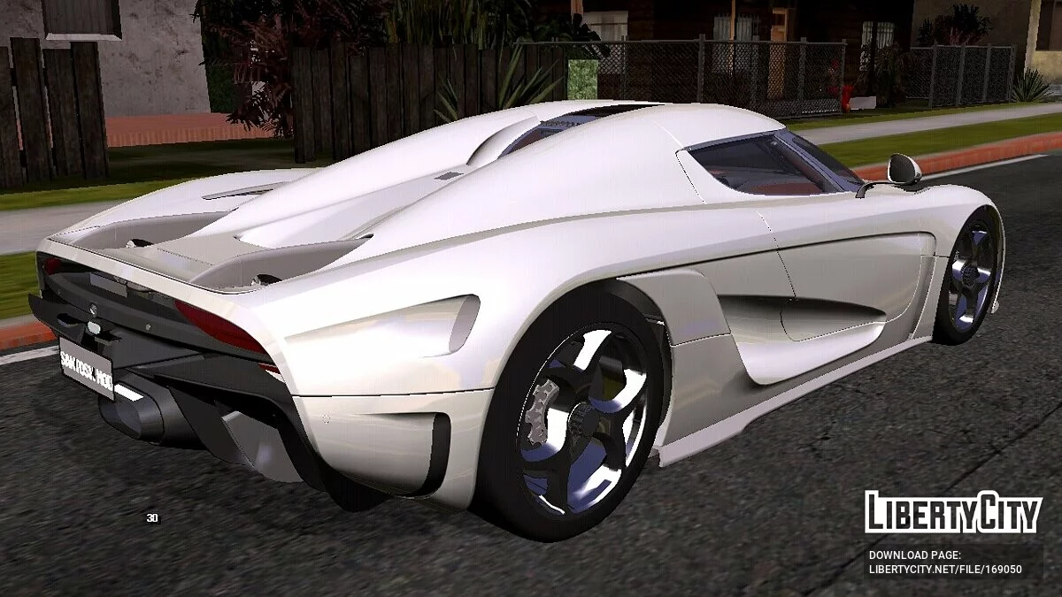 Koenigsegg Regera (apenas DFF) / GTA San Andreas (iOS, Android)