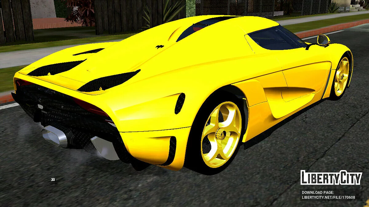 Koenigsegg Regera 2018 (仅 DFF) / GTA San Andreas (iOS, Android)