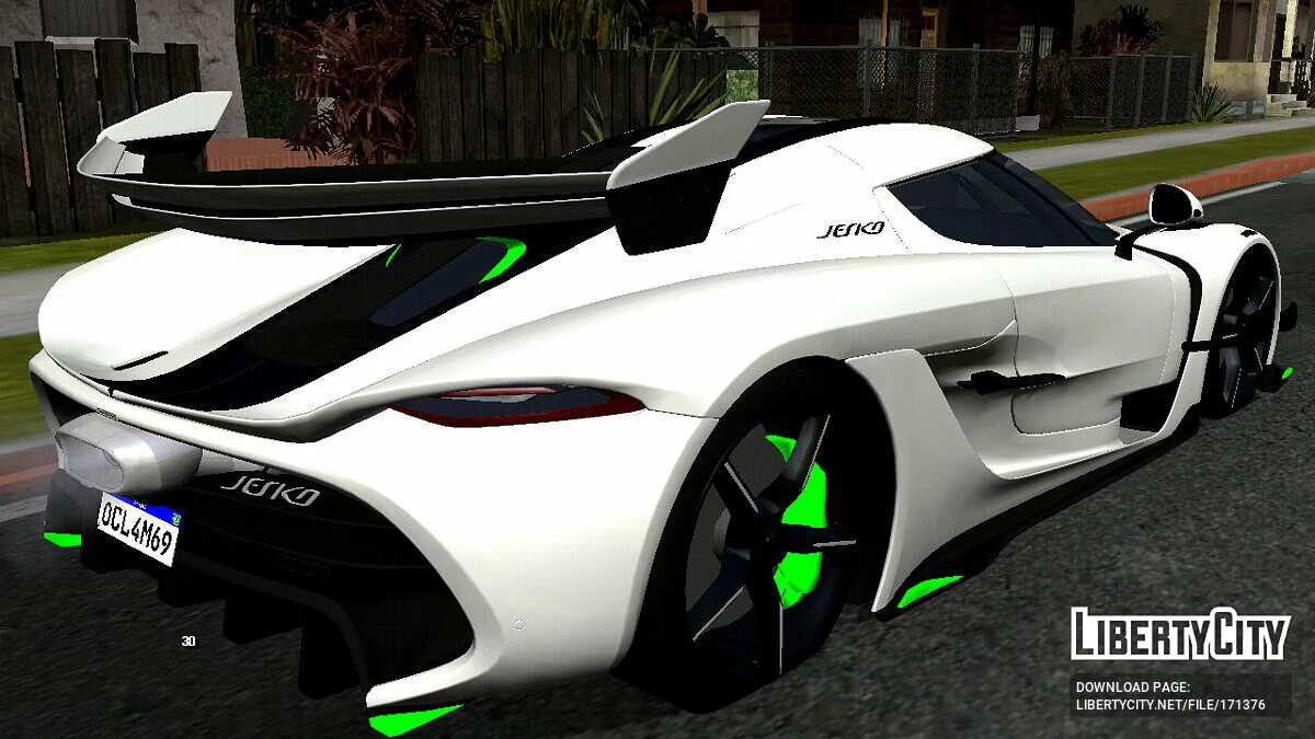 Koenigsegg Jesko (DFF uniquement) / GTA San Andreas (iOS, Android)
