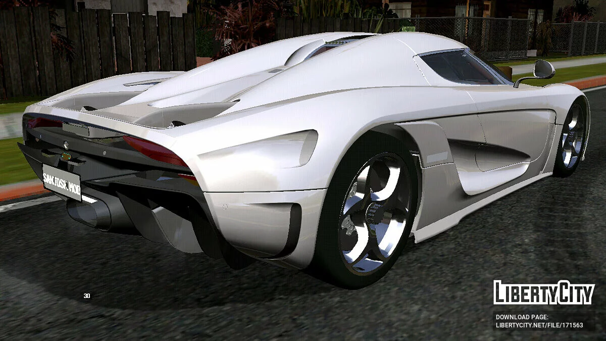 Koenigsegg Regera (тільки DFF) / GTA San Andreas (iOS, Android)