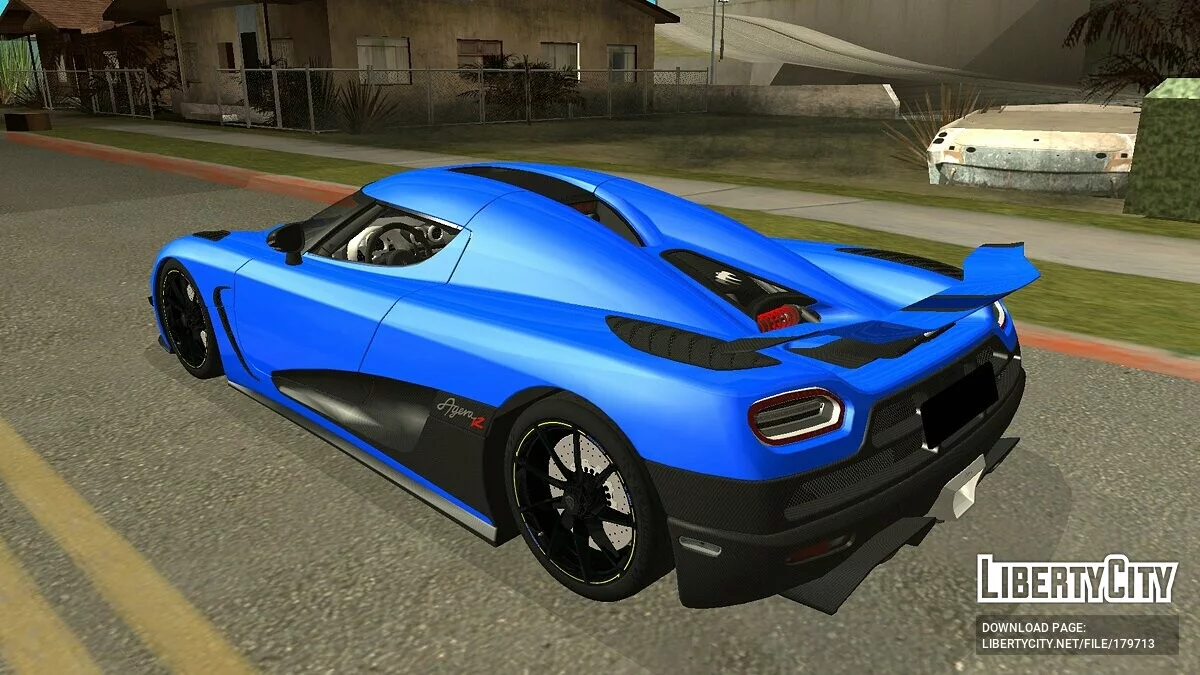 Koenigsegg Agera R / GTA San Andreas (iOS, Android)