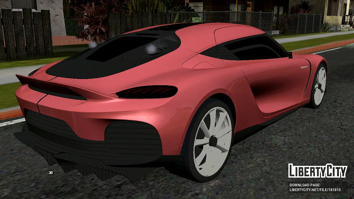 Koenigsegg Gemera (Only DFF) / GTA San Andreas (iOS, Android)