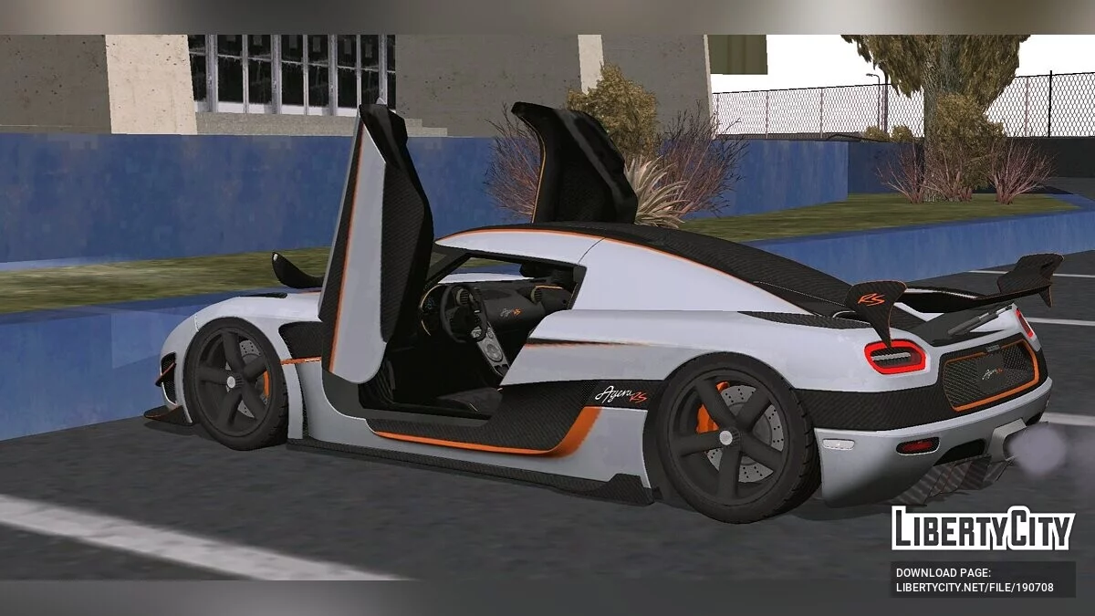 Koenigsegg Agera RS 2016 / GTA San Andreas (iOS, Android)