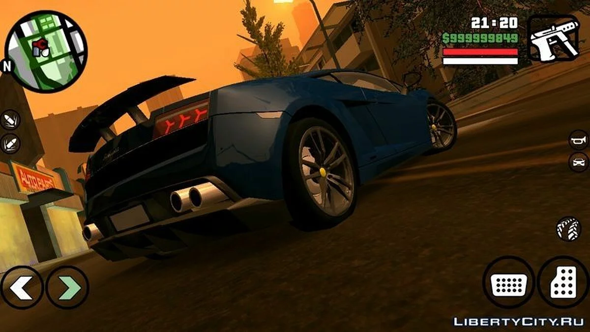Lamborghini Gallardo LP 570-4 Superleggera 2011 / GTA San Andreas (iOS, Android)