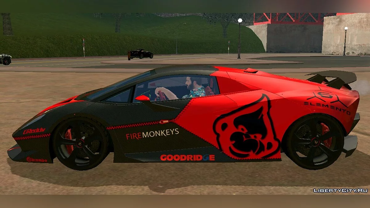 Lamborghini Sesto Elemento / GTA San Andreas (iOS, Android)