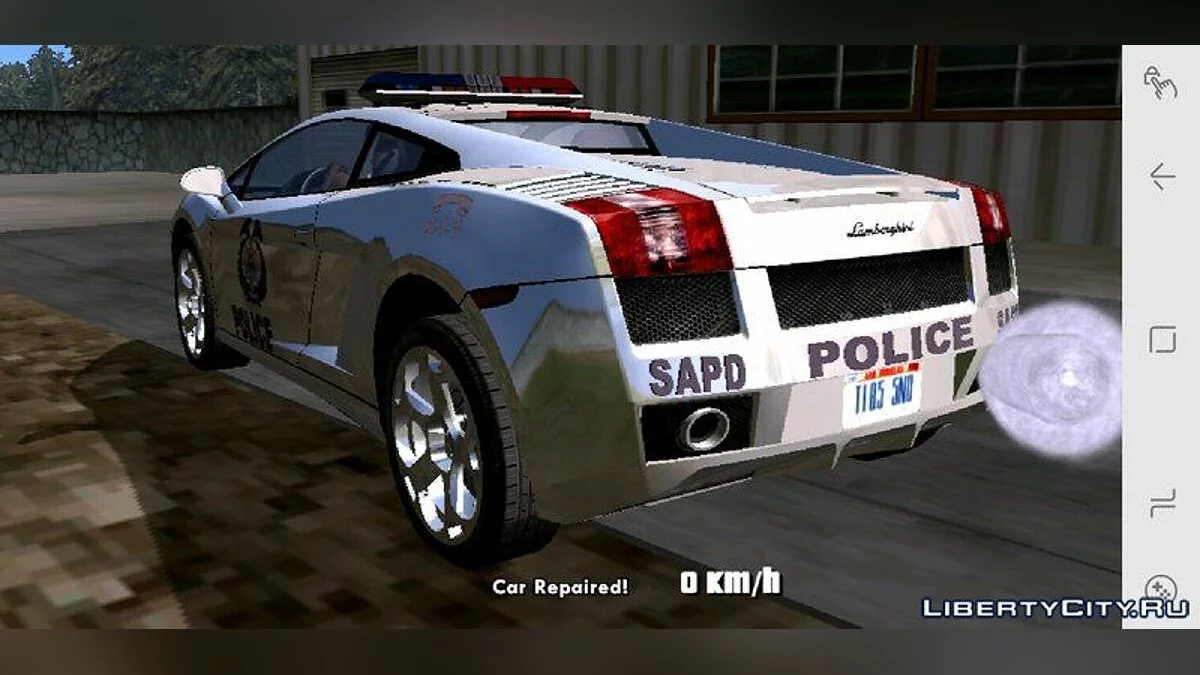 Lamborghini Gallardo - Federal police / GTA San Andreas (iOS, Android)