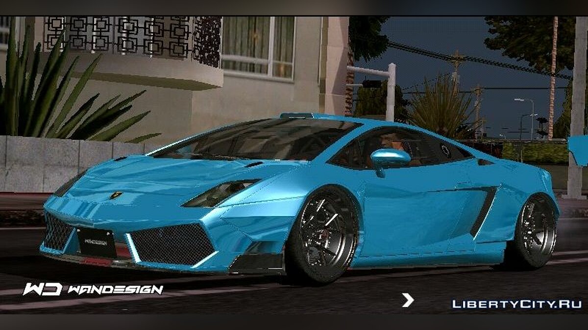 Download Lamborghini Gallardo Liberty Walk for GTA San Andreas (iOS, Android )