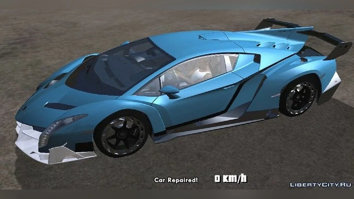 Lamborghini Veneno LP750-4 2014 / GTA San Andreas (iOS, Android)