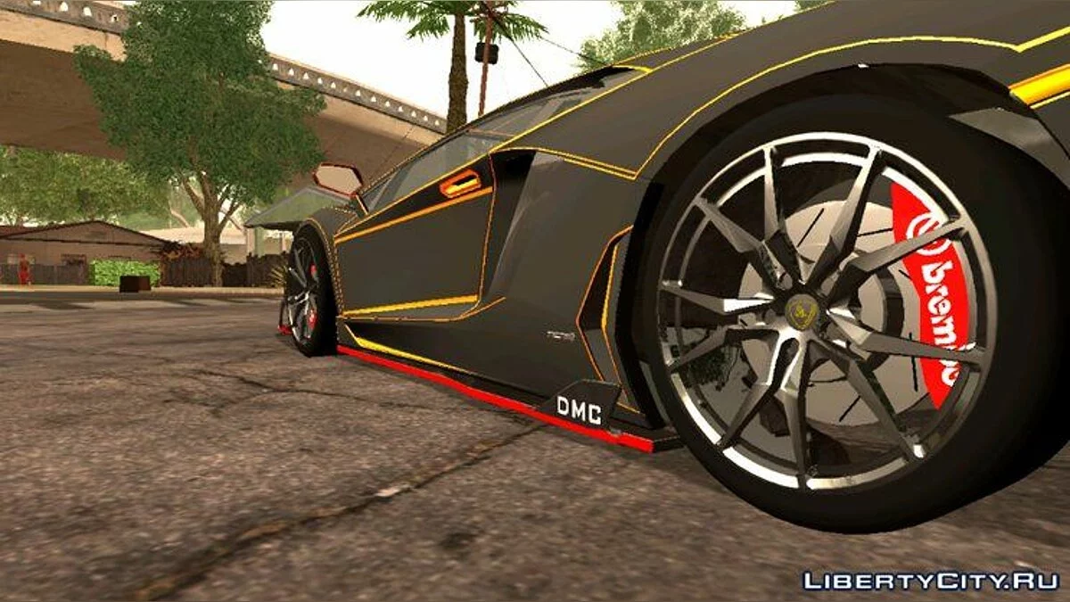 Lamborghini Aventador DMC LP988 / GTA San Andreas (iOS, Android)