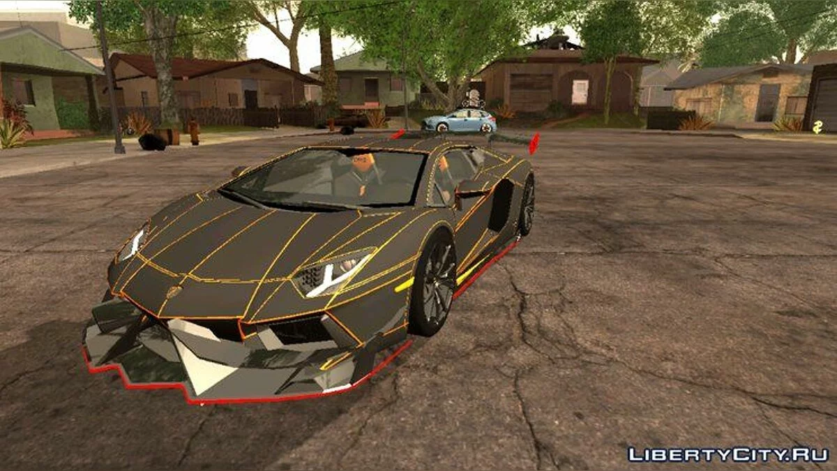 Lamborghini Aventador DMC LP988 / GTA San Andreas (iOS, Android)
