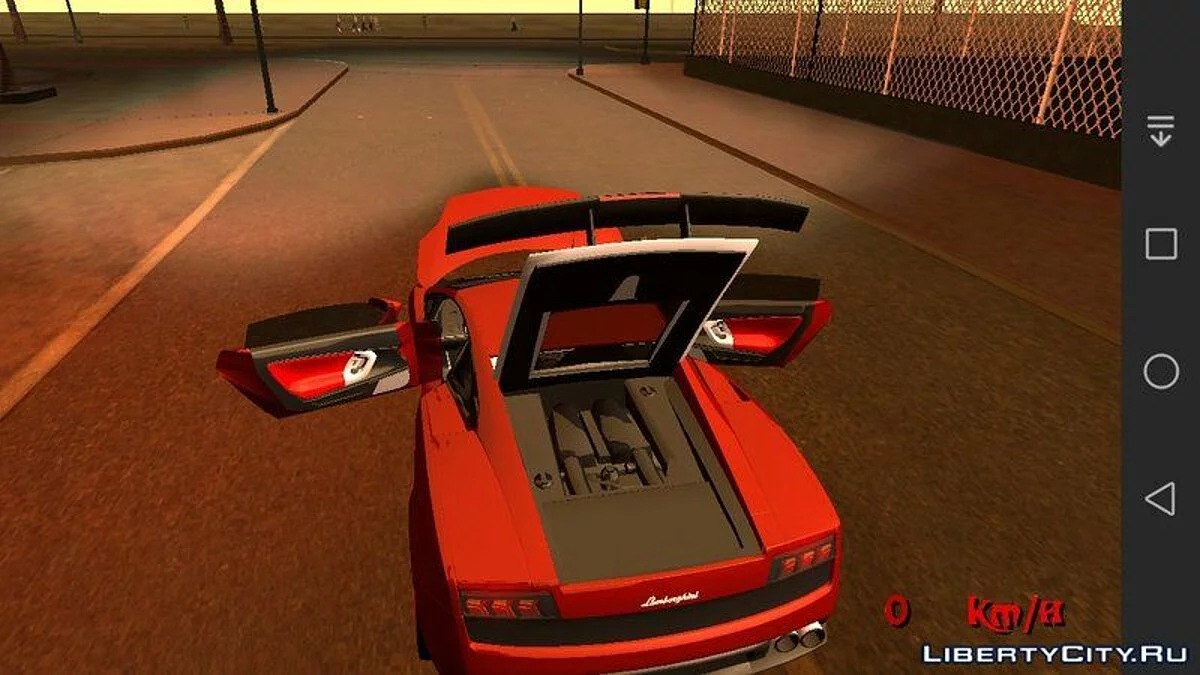 Lamborghini Gallardo Konzept / GTA San Andreas (iOS, Android)