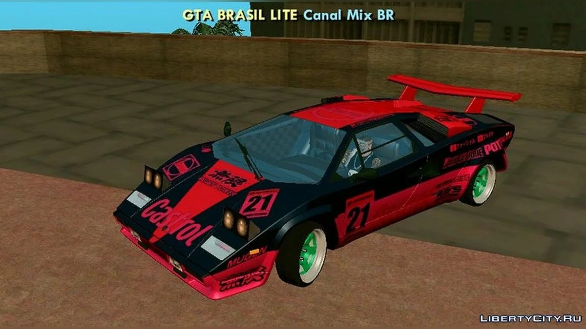 Lamborghini Countach / GTA San Andreas (iOS, Android)