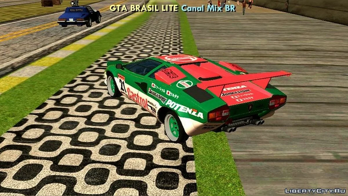 Lamborghini Countach / GTA San Andreas (iOS, Android)