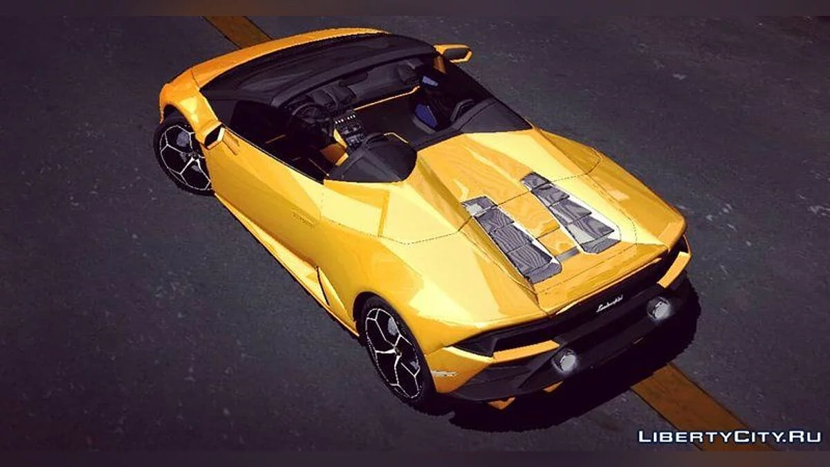 Lamborghini Huracan EVO Купе та Спайдер / GTA San Andreas (iOS, Android)