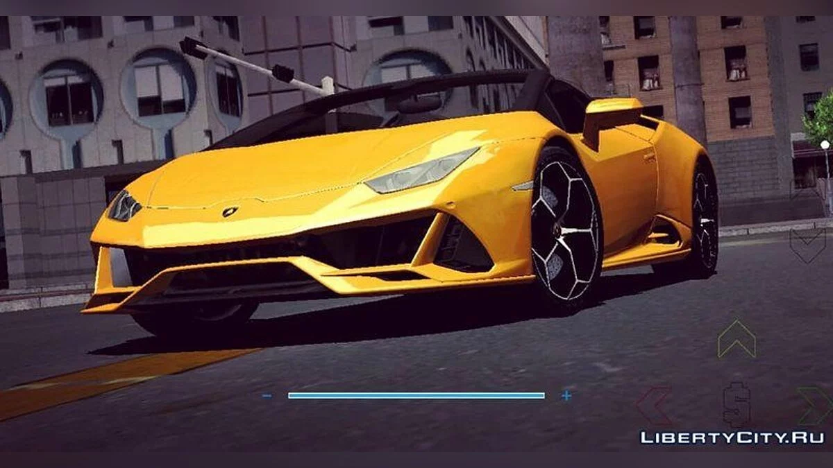Lamborghini Huracan EVO Купе та Спайдер / GTA San Andreas (iOS, Android)