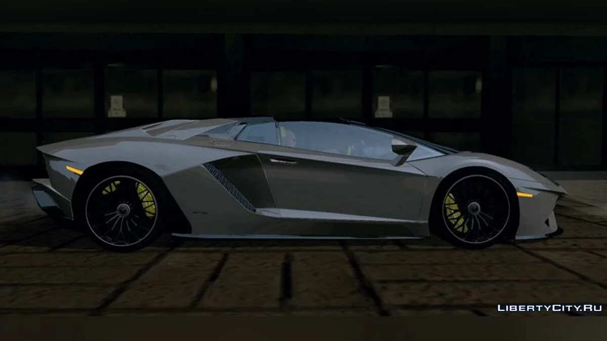 Lamborghini Aventador S Roadster 2018 / GTA San Andreas (iOS, Android)