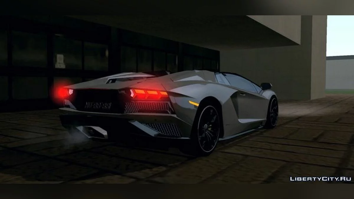 Lamborghini Aventador S Roadster 2018 / GTA San Andreas (iOS, Android)