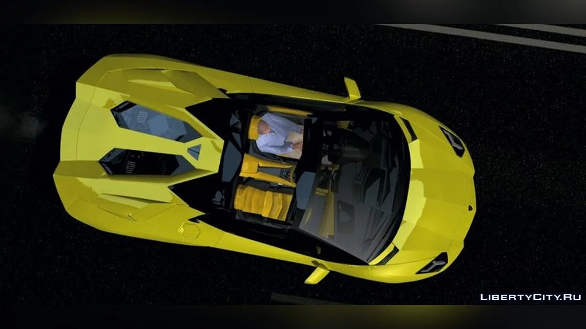 Lamborghini Aventador S Roadster 2018 / GTA San Andreas (iOS, Android)
