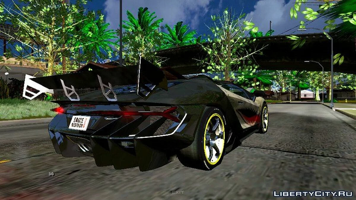 Lamborghini Cantenario Roadster / GTA San Andreas (iOS, Android)