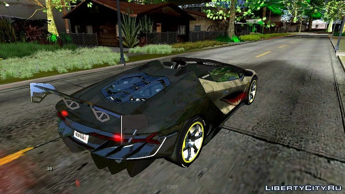 Lamborghini Cantenario Roadster / GTA San Andreas (iOS, Android)