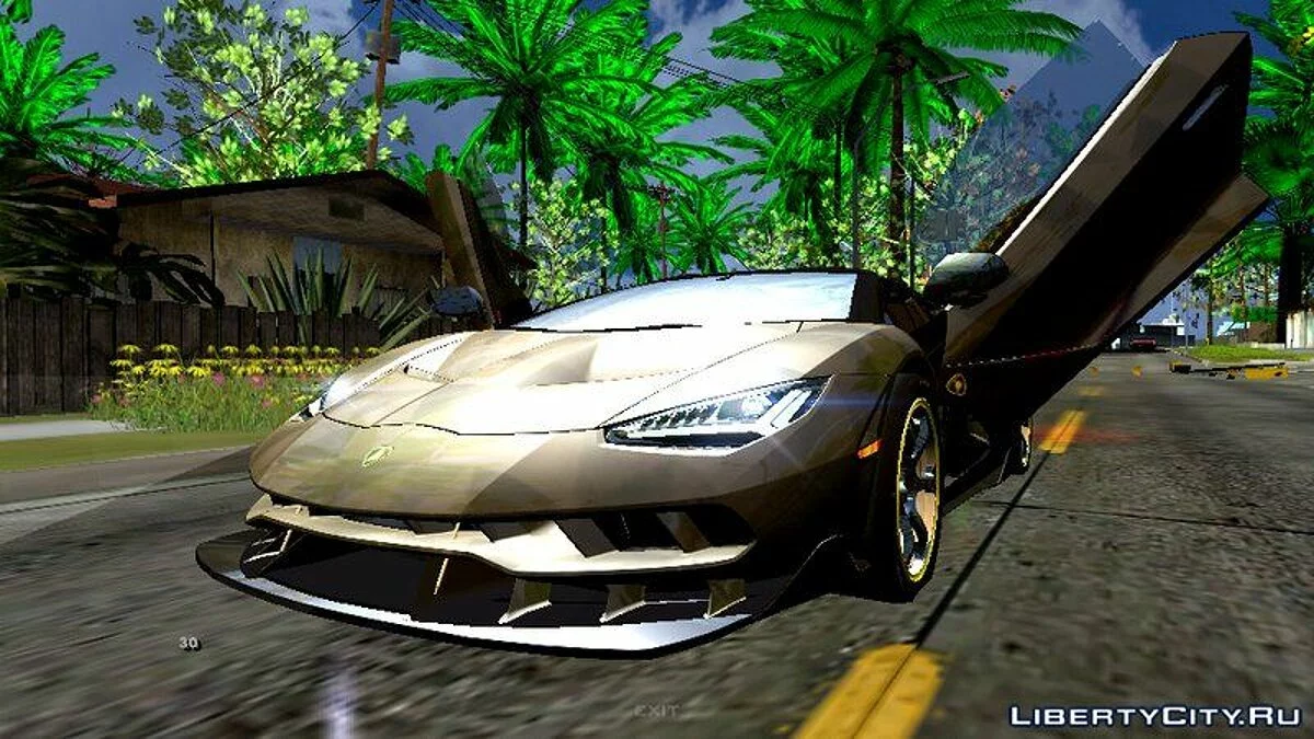 Lamborghini Cantenario Roadster / GTA San Andreas (iOS, Android)